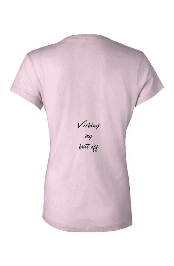 Ladies Jersey V-Neck T-Shirt